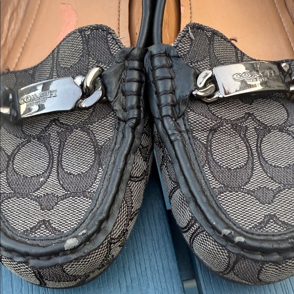 Coach Jacquard Black Smoke Womens Loafer 34A01918 - Picture 4 of 8